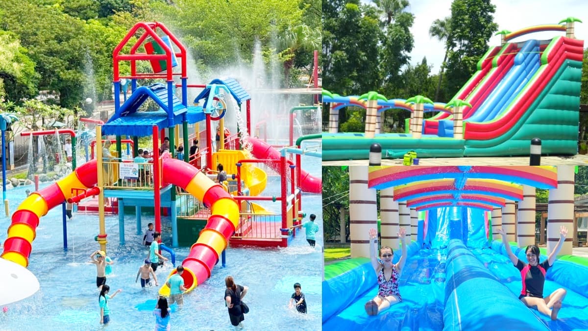 台北水樂園這天「免費入園」!1日限定市集園遊會,嗨玩6.5公尺滑水道