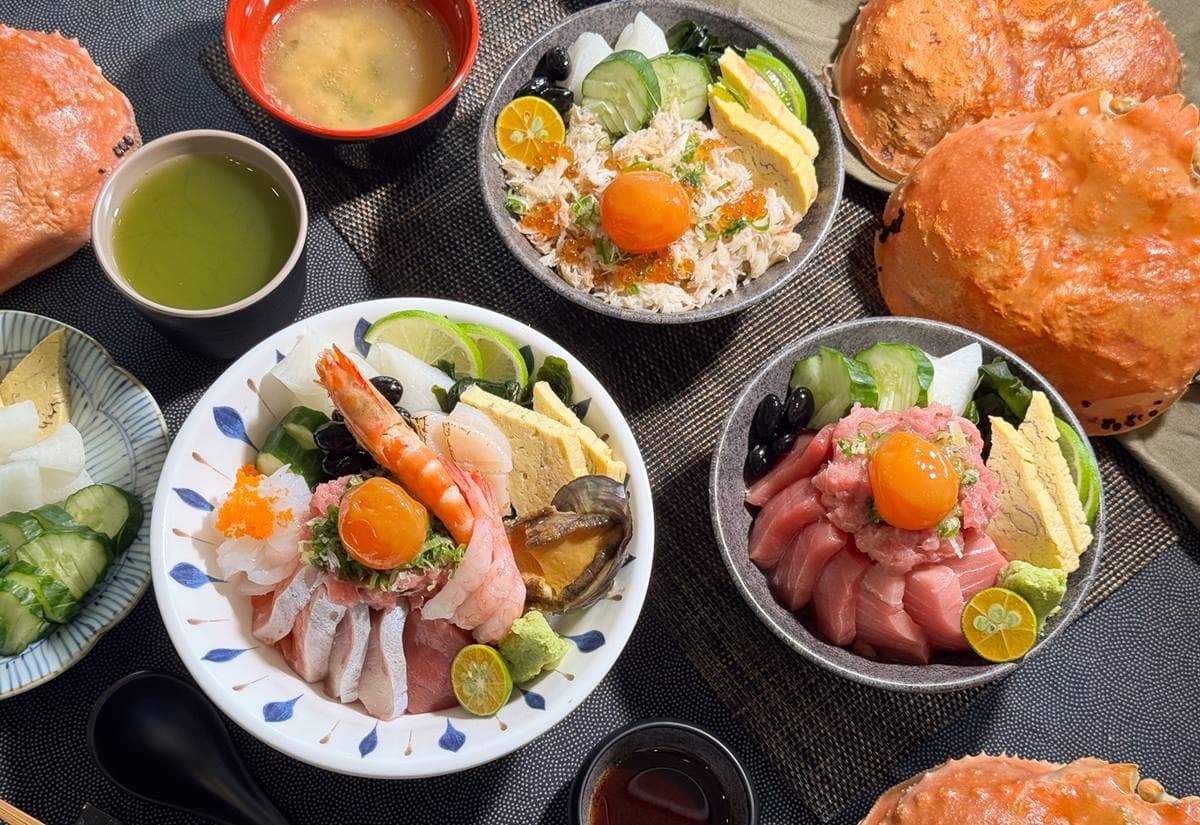 最低398元起!高CP值「平價日料」爽嗑松葉蟹、黑鮪魚丼,味噌湯、抹茶無限續 最低398元起!高CP值「平價日料」爽嗑松葉蟹、黑鮪魚丼,味噌湯、抹茶無限續
