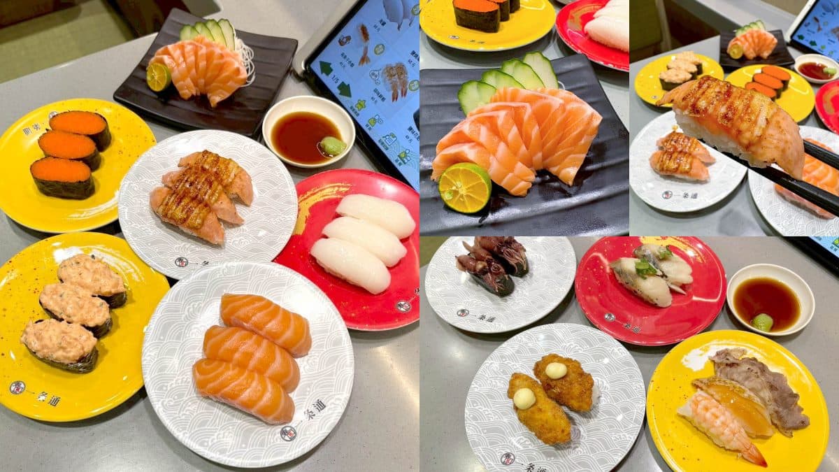 壽司第3貫免費!生鮭魚、焦糖鮭魚6款35元起開吃,鮭魚刺身免費送2片