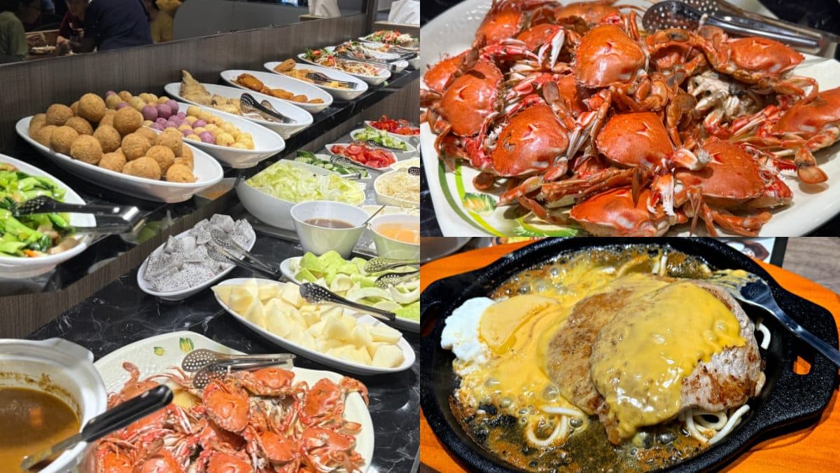 300元排餐+自助吧吃到飽!高CP值牛排好評回歸,螃蟹、熱食、水果無限夾