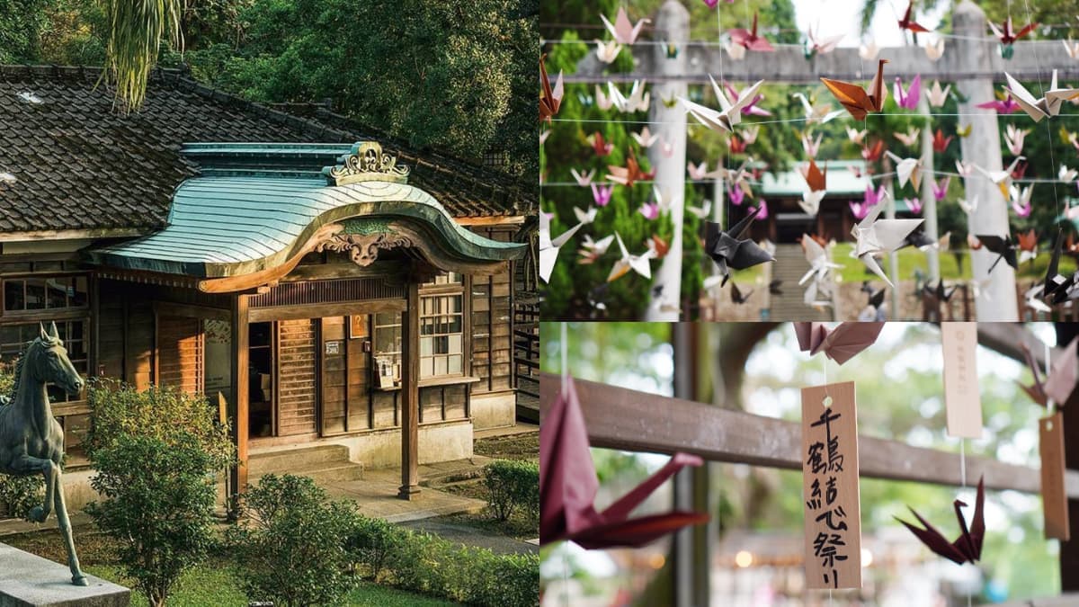 千隻夢幻紙鶴免費拍!全台最美「桃園神社」秋日祭,中秋、雙十連假逛市集