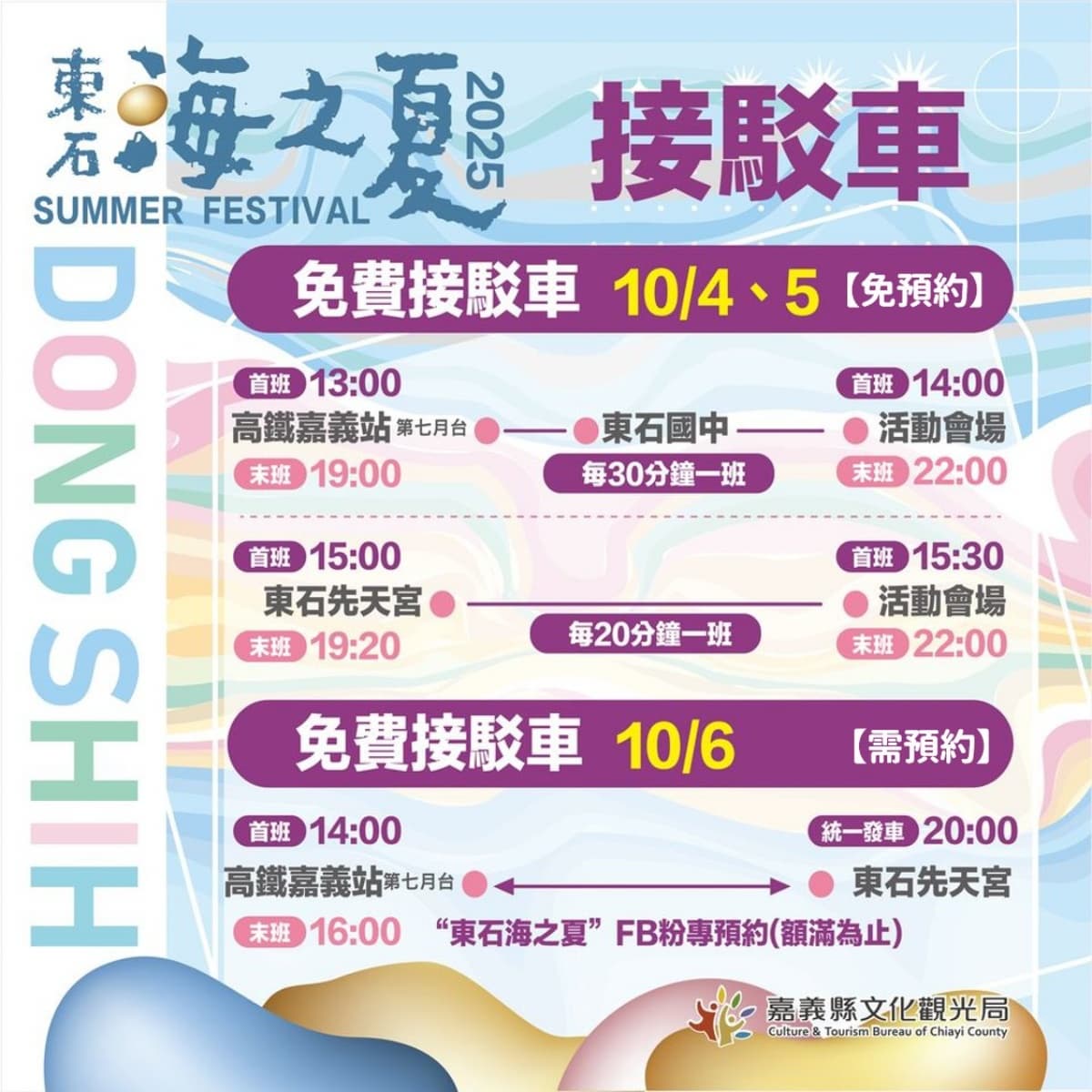 嘉義最美海上煙火「這天」登場!連續2天免費演唱會,玩水、逛美食市集 嘉義最美海上煙火「這天」登場!連續2天免費演唱會,玩水、逛美食市集