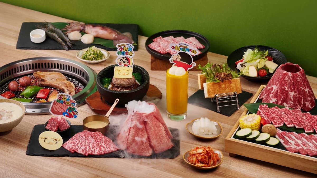 蠟筆小新入侵燒肉店!王品3品牌推9道聯名餐點,小新咖哩飯無限吃到飽 蠟筆小新入侵燒肉店!王品3品牌推9道聯名餐點,小新咖哩飯無限吃到飽