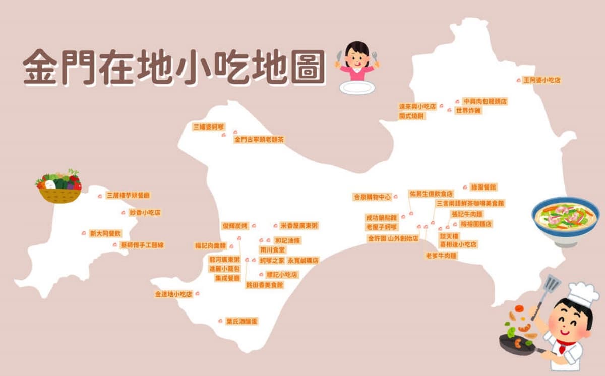 金門美食必吃6樣!廣東粥、金門溫體牛、小金門芋頭,16間在地人口袋名單 38家金門在地經典小吃美食地圖