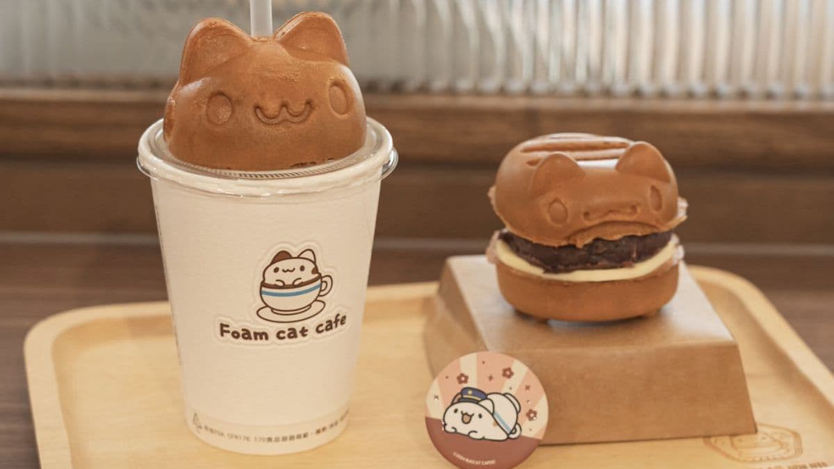 奶泡貓咖啡 Foamcat Cafe(臺中驛店)