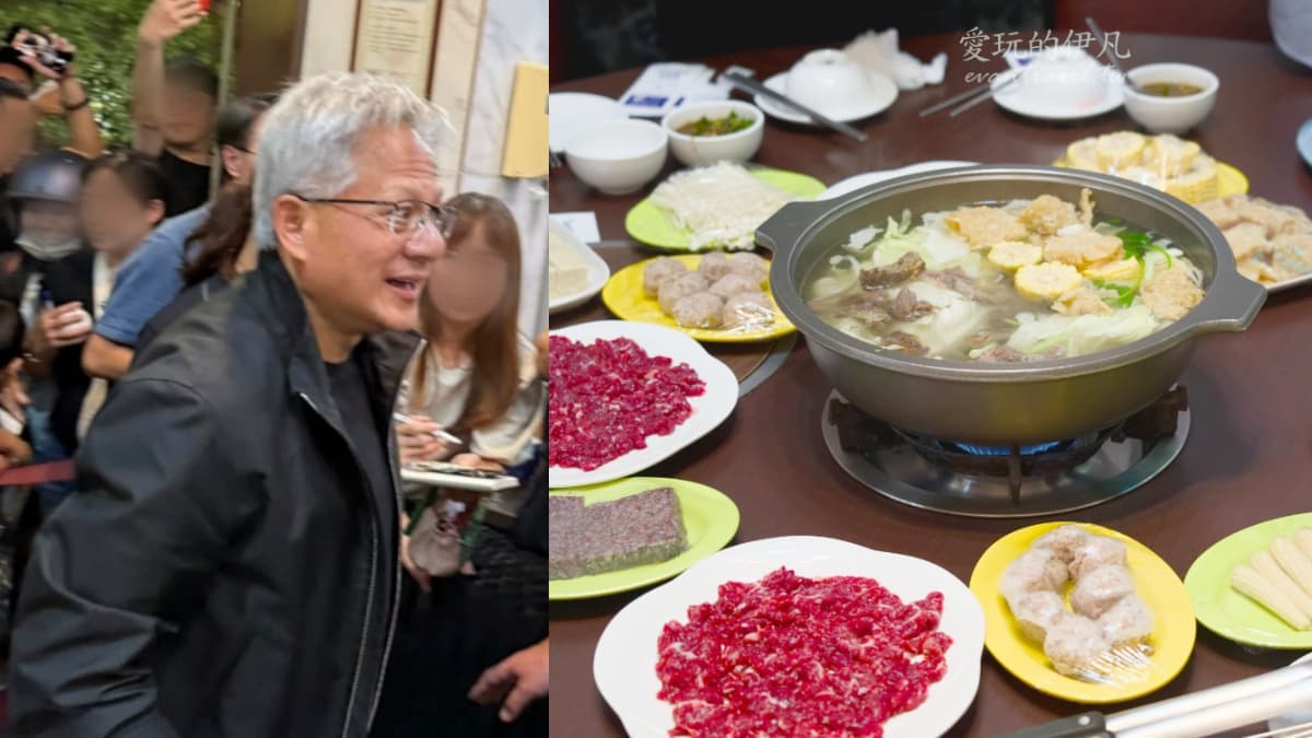 黃仁勳美食地圖插旗台南!網友讚爆「溫體牛火鍋」是這家,必點菜色看這篇
