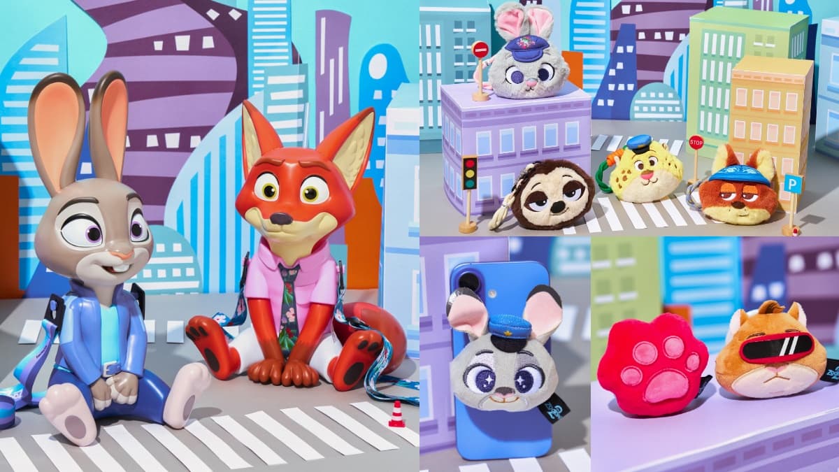 《動物方城市2》周邊出爐!手機支架+零錢包12款,超大造型杯吸睛度爆表