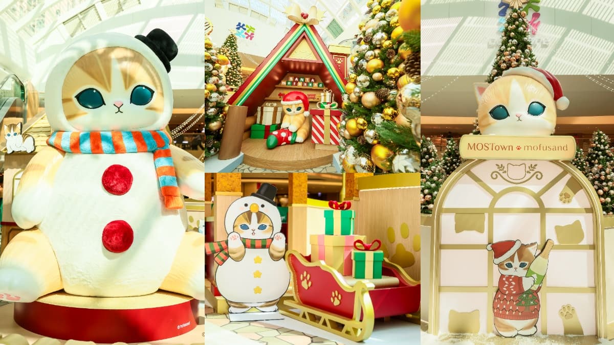 快衝「貓福珊迪聖誕村」!必拍3公尺雪人貓福珊迪,4大打卡區+2大體驗區