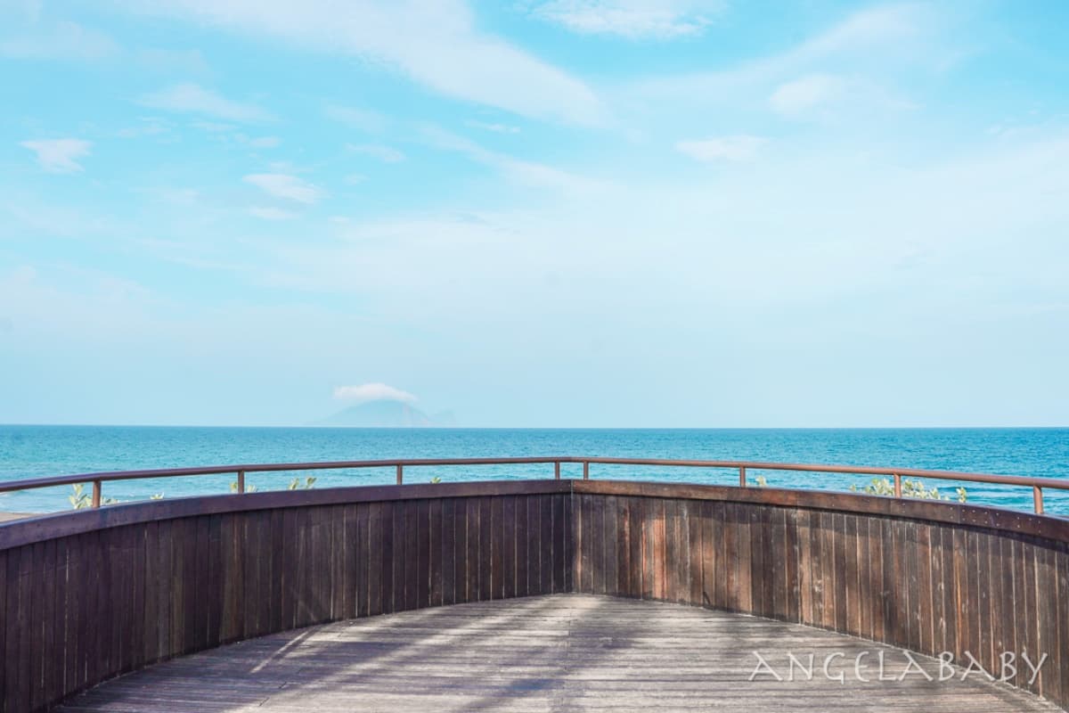 宜蘭最美新「觀景平台」!盪鞦韆遠眺龜山島+絕美日出,飽覽海景第一排好Chill 宜蘭景點:大福觀海旭日平台