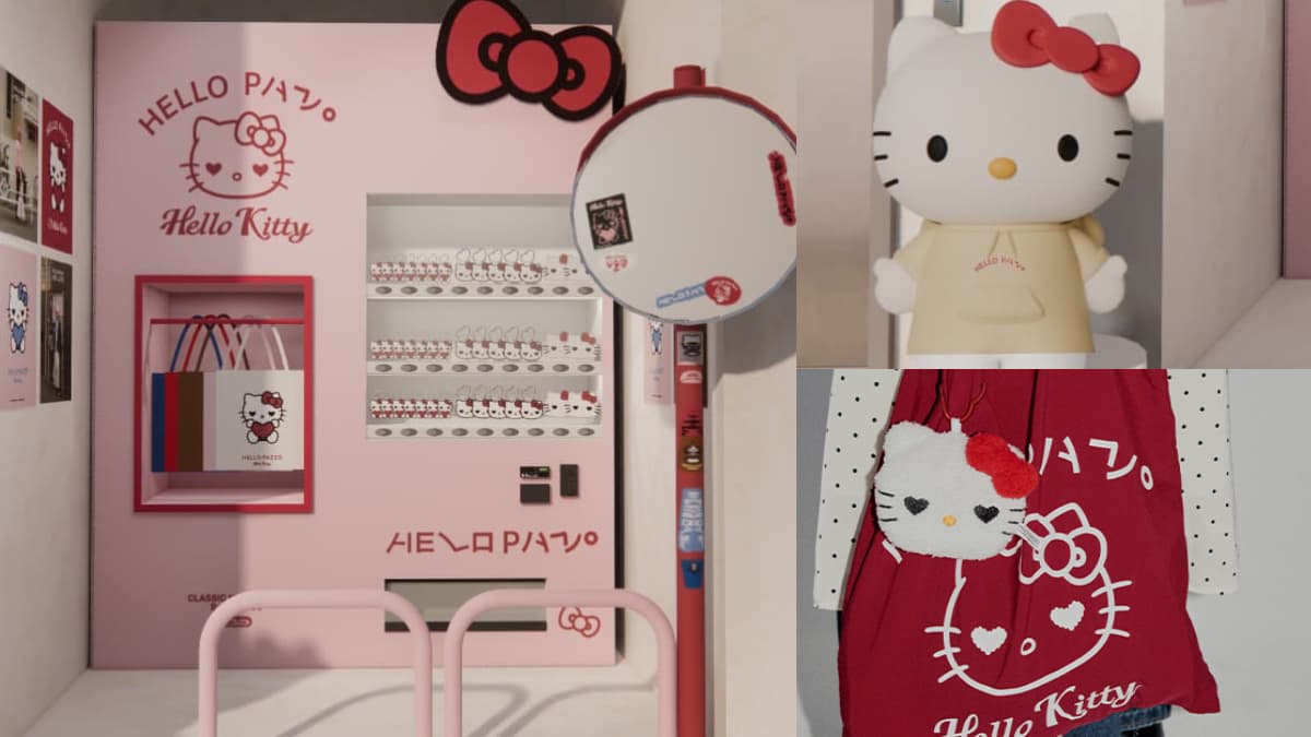 全台唯一「愛心眼HELLO KITTY」在這!粉嫩打卡裝置+巨型KITTY公仔免費拍