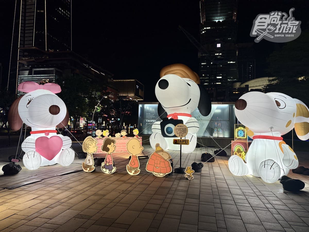 台北101跨年煙火搶先看!迪士尼角色光雕秀登場,玩具總動員、史努比陪倒數 台北101跨年煙火搶先看!迪士尼角色光雕秀登場,玩具總動員、史努比陪倒數
