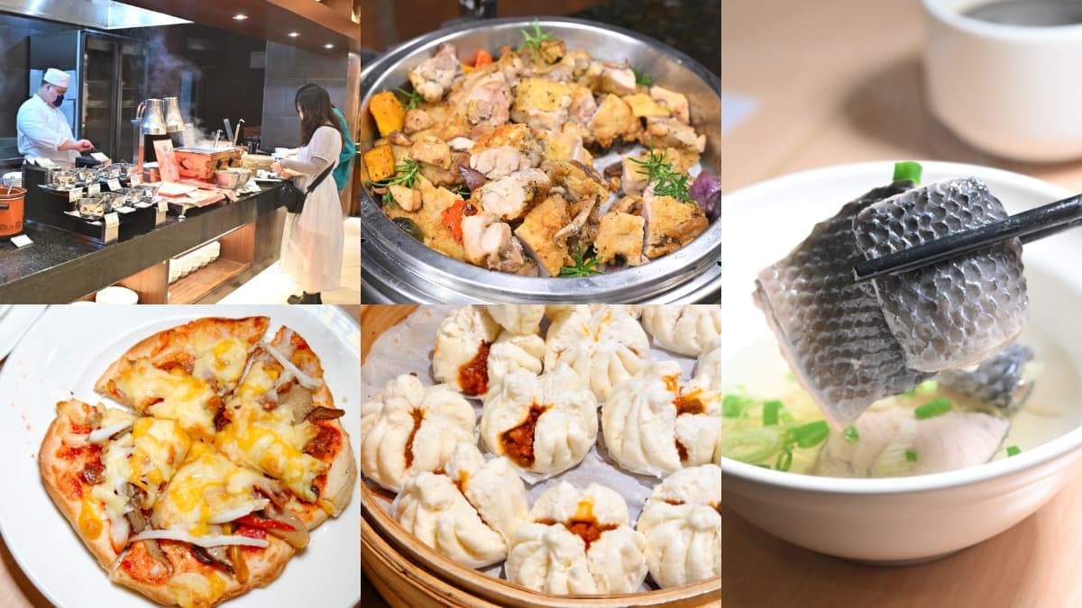 12月限定優惠!五星飯店「早午餐吃到飽」360元免服務費,假日晚餐999元