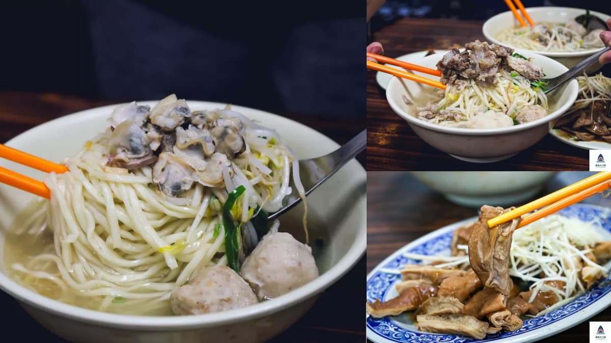 脆皮肉圓天花板在這裡!踩點彰化市美食,精選16家在地人私藏,50年以上老店 彰化市美食:阿添蛤仔麵