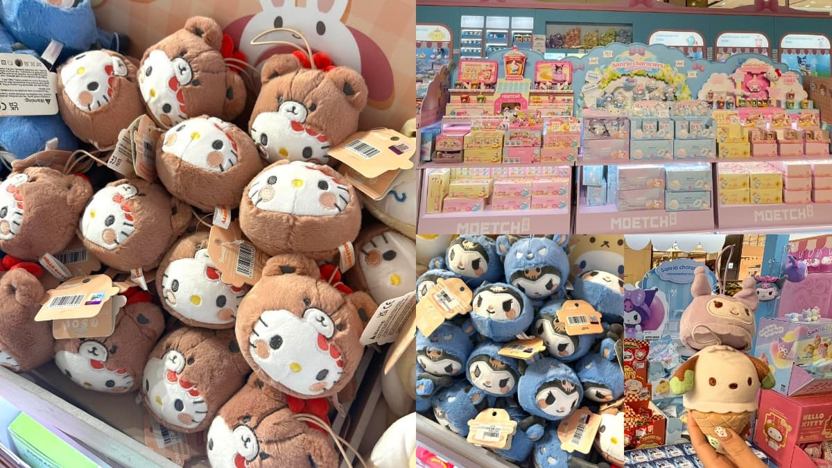 三麗鷗快閃店登場!必收萌翻「Kitty冰淇淋捏捏樂」,加碼7公尺布丁狗聖誕樹