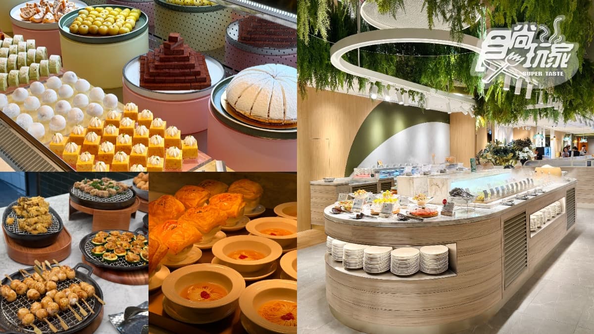 CNN認證「蔬食Buffet」開幕了!爽嗑3.5小時,熱炒、烤物、甜點200道無限夾