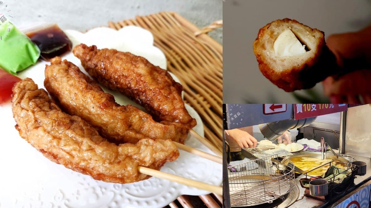 不只台味!樂華夜市17家美食地圖:泰式涼拌、滇緬麵食、必比登芋泥冰 樂華夜市美食7:顏記深海旗魚串
