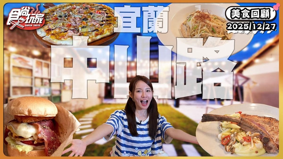 宜蘭必吃「炸刈包爆汁牛肉堡」!《食尚玩家》推薦「That’s burg來吃漢堡」