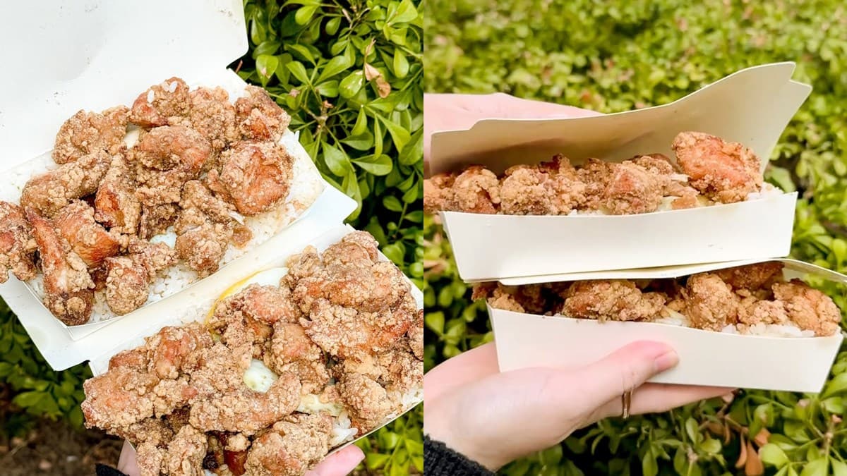 肉量炸裂!一中街隱藏版「炸雞山」百元有找,十塊炸雞堆滿看不到飯