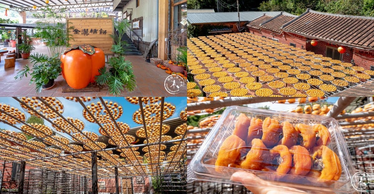 免門票拍金黃柿海、多肉植物園!新竹必去高CP值景點,9間觀光工廠、農場推薦 新竹觀光農場:金漢柿餅教育農園