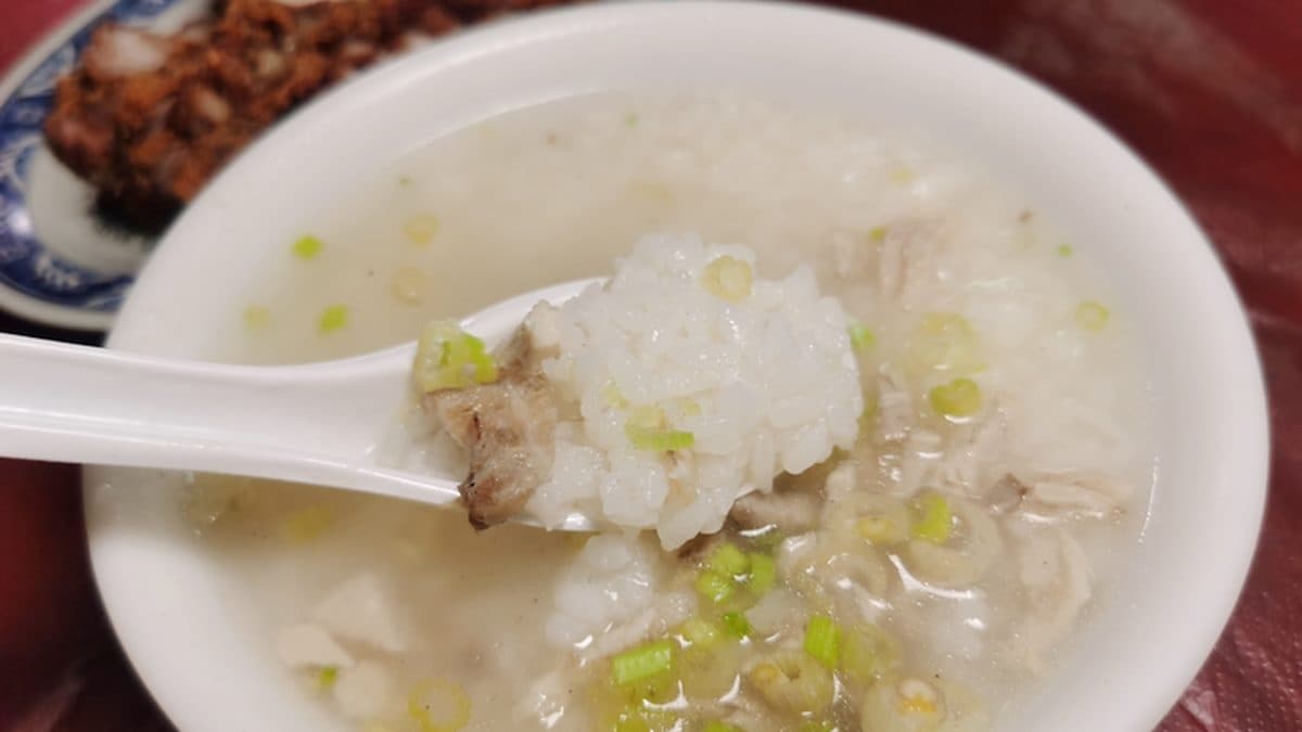 經濟小吃-肉粥