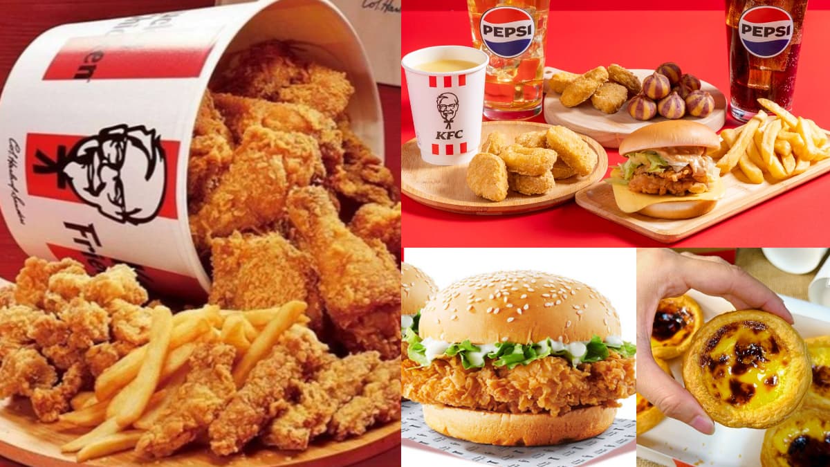 「肯德基蛋塔買一送一」回來了!47元爽吃咔啦雞腿堡,加碼免費送蛋塔禮盒