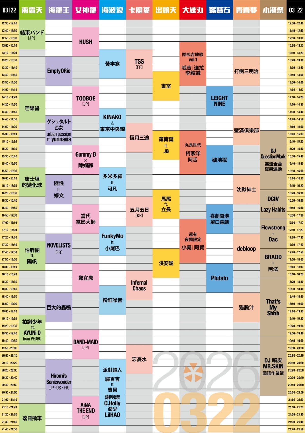 大港開唱2026:日期、陣容、免費舞台,駁二美食+景點推薦 大港開唱2026:日期、陣容、免費舞台,駁二美食+景點推薦