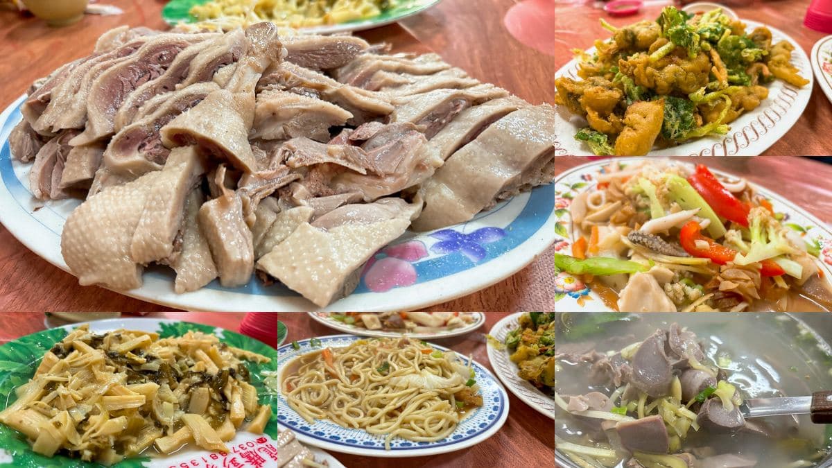 玩麗寶樂園、后里馬場吃什麼?后里美食17家,特色早午餐「炒麵+豬血湯」 台中后里美食:利眾醉鵝塩水鵝