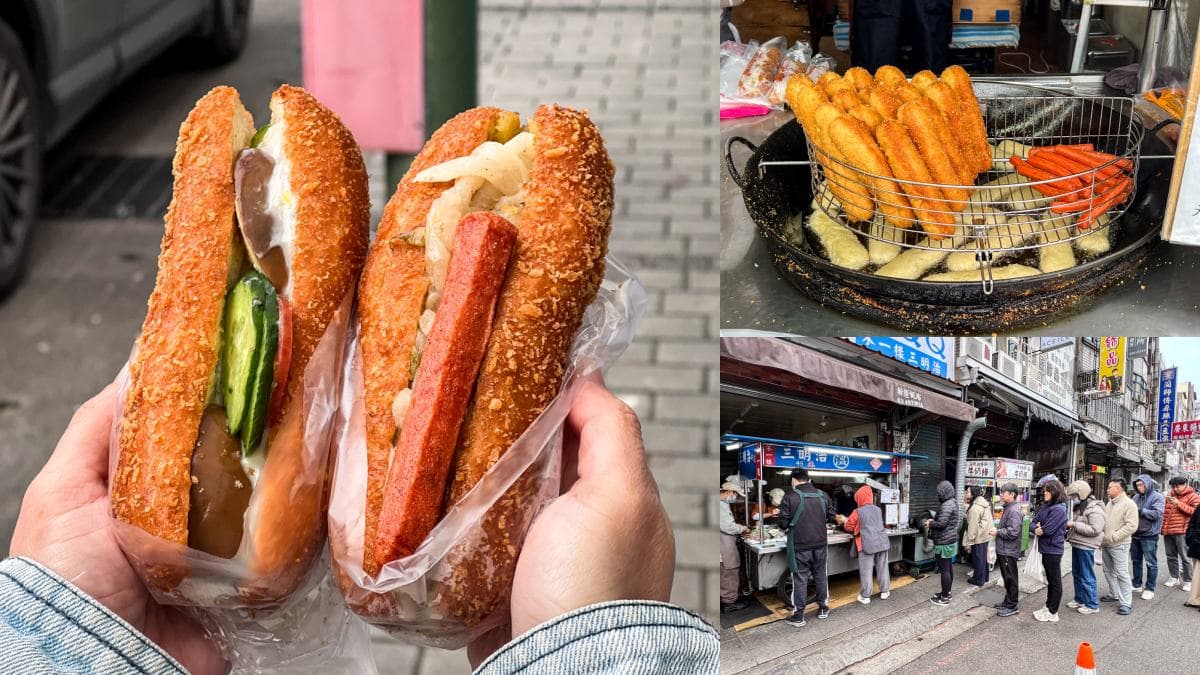中壢夜市美食地圖:特色石頭燒餅、混蛋爆蝦,必吃15攤!銅板價就能大飽口福 中壢夜市美食15:温記不一樣三明治
