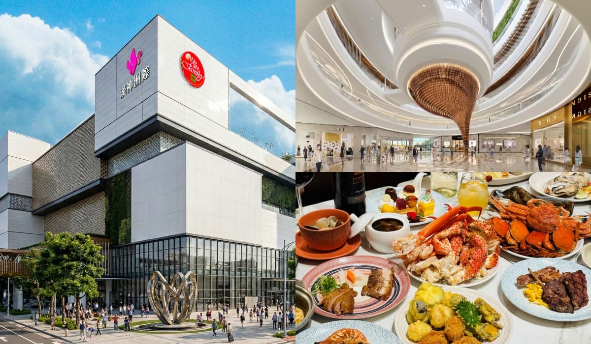 台中漢神百貨4/10開幕!10大亮點:50間美食品牌、大型電影院、免費接駁車