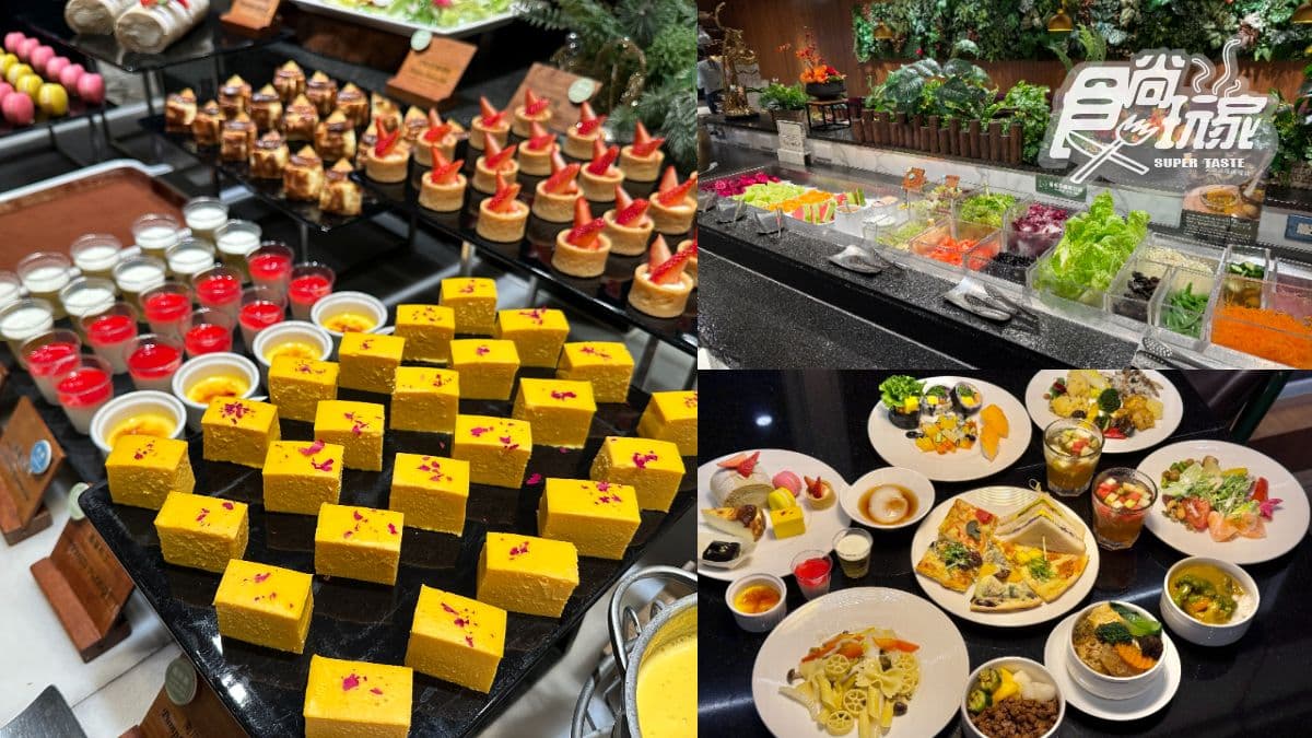 高雄3大蔬食吃到飽之一!蔬食百匯:繽紛沙拉、多國料理、夢幻甜點全開箱