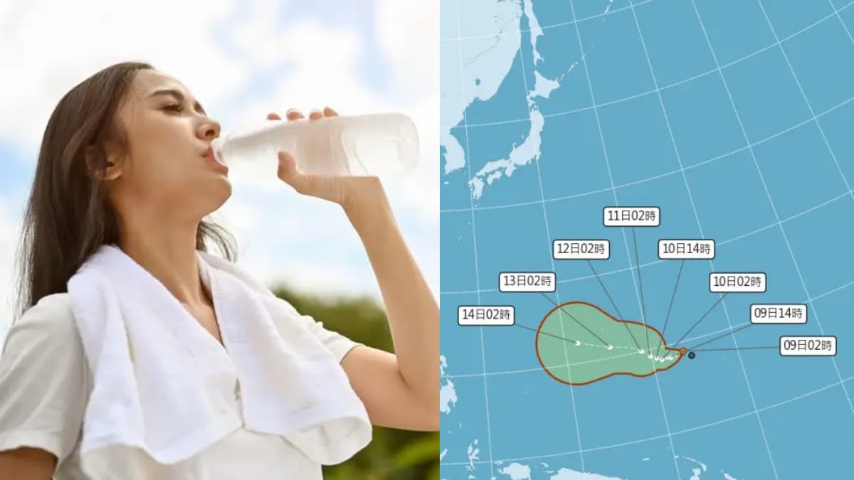 全台高溫突破36度!「辛樂克颱風」明日生成,專家曝颱風動向