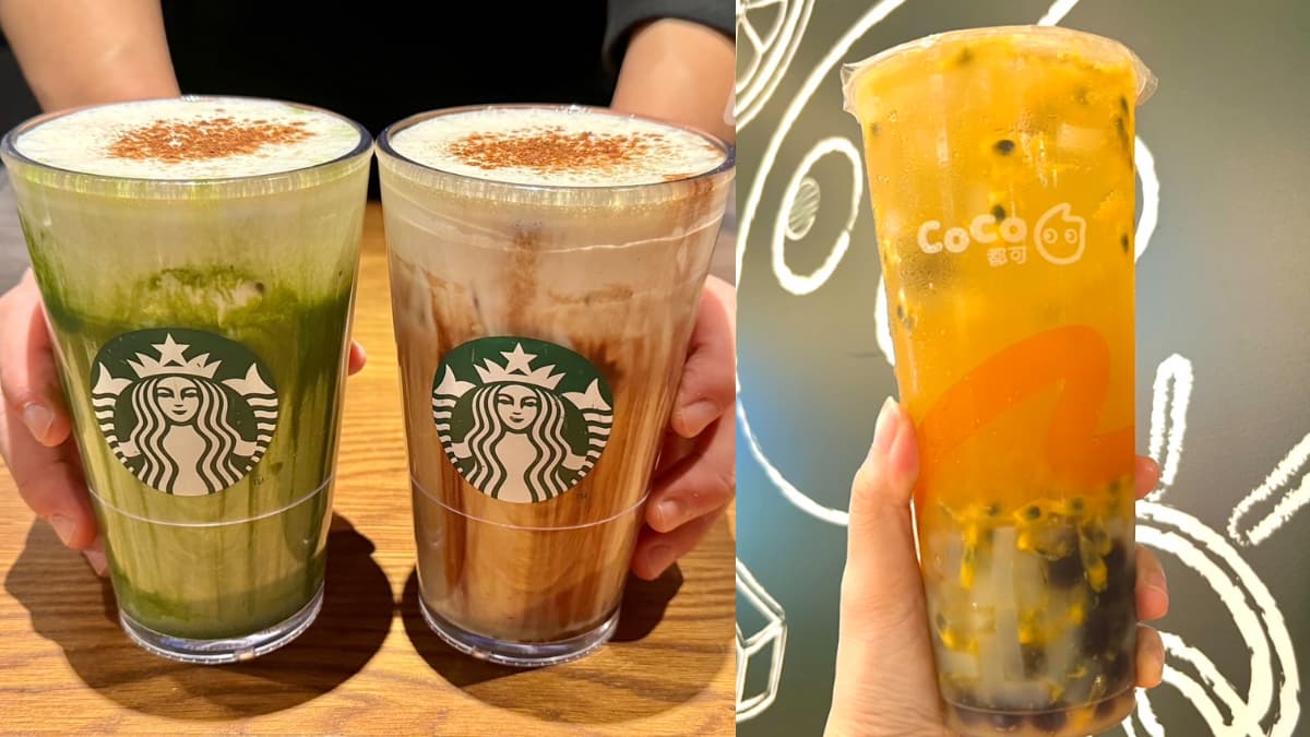 星巴克、CoCo買一送一!「百香雙響炮」第2杯0元,35元起喝粉角奶茶
