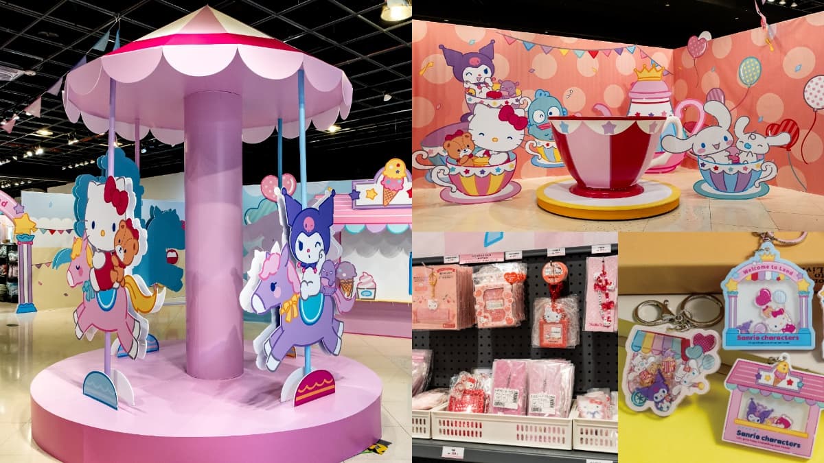 「三麗鷗遊樂園」快閃登場!Kitty、酷洛米5大打卡點,必收40款全新周邊