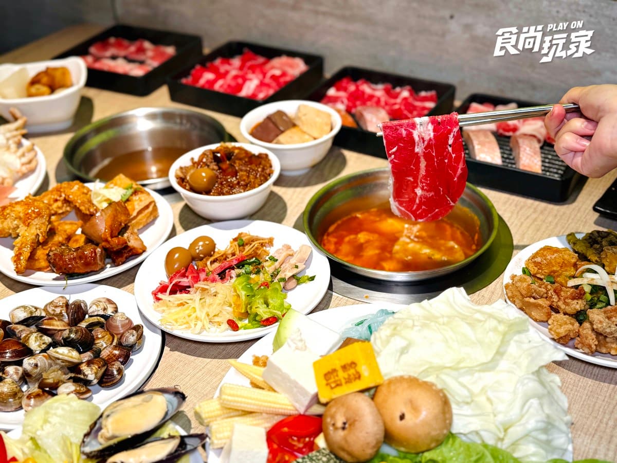 569元火鍋百匯吃到飽!暢吃7國料理、炸物熱食、甜點,多款海鮮無限夾 569元火鍋百匯吃到飽!暢吃7國料理、炸物熱食、甜點,多款海鮮無限夾