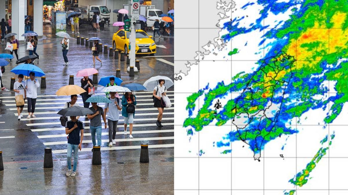 梅雨鋒面來襲、全台防雨彈!氣溫最低至1字頭,「這天」才回暖放晴
