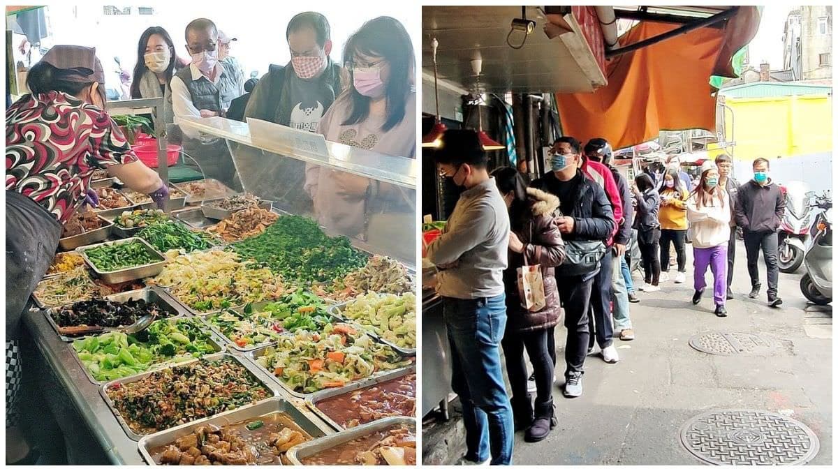 城中市場排隊王!現炸無骨「小雞飯」堆成小山,110元自選四菜還送熱湯 城中市場排隊王!現炸無骨「小雞飯」堆成小山,110元自選四菜還送熱湯