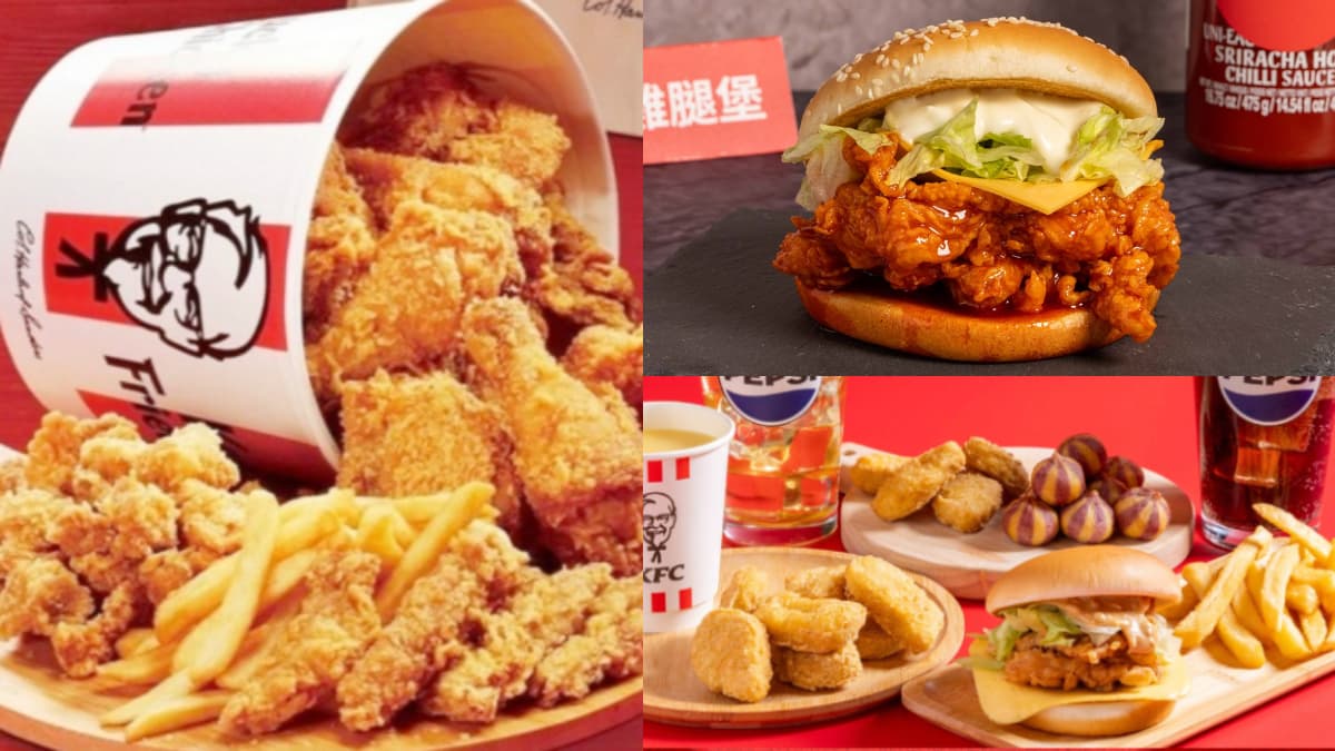連3天「肯德基買一送一」!免費送整盒原味蛋塔,超夯「是拉差爆醬堡」開賣