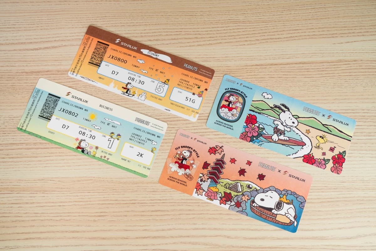 星宇航空Snoopy主題航班7/1登場!全新機上餐大阪燒、手毬壽司、蜷尾家冰淇淋一次看 史努比控衝了!星宇航空最新Snoopy航班登場,7-11聯名福袋同步開搶