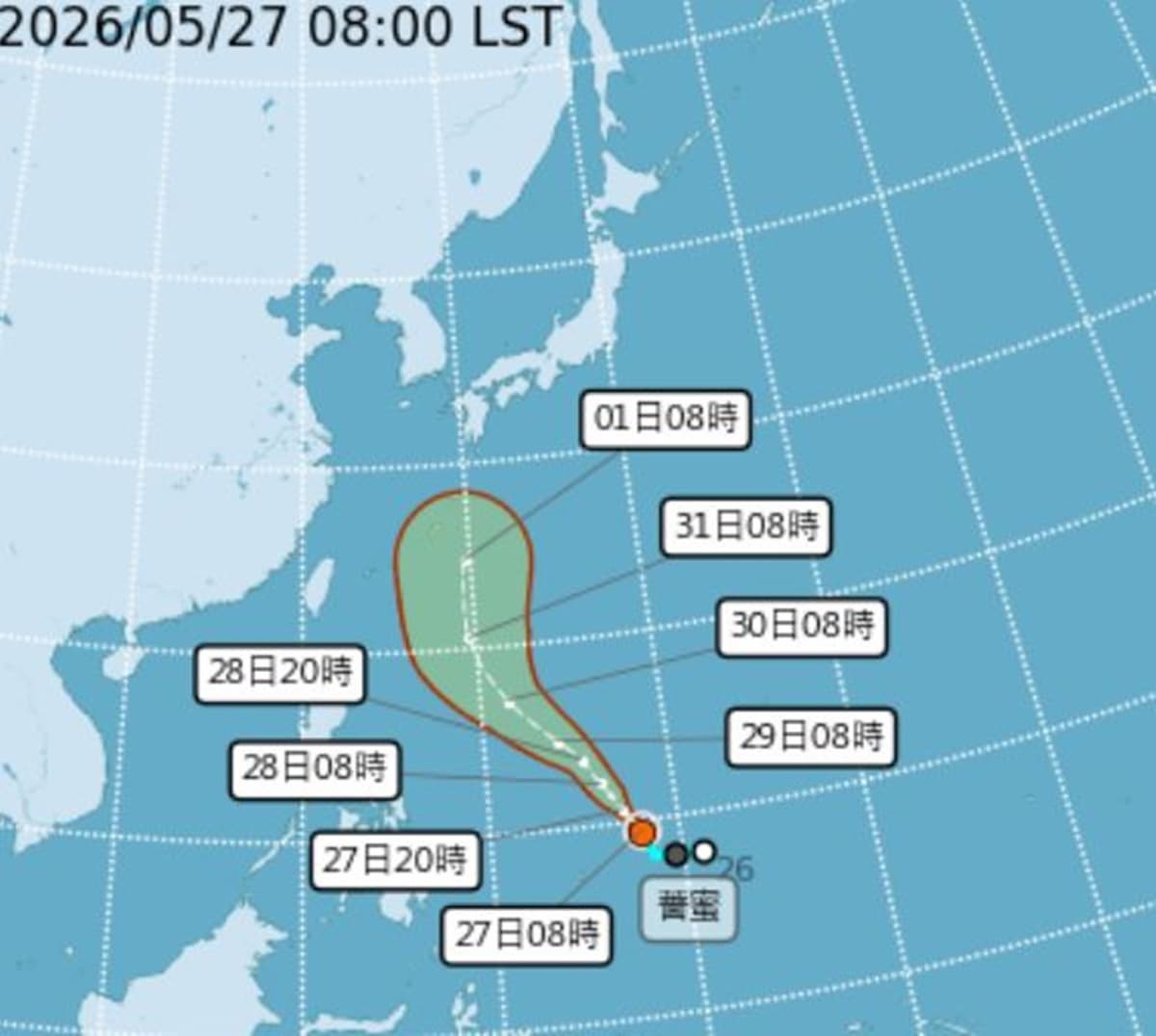 薔蜜颱風今早生成了!最新路徑曝「這2天最靠近台灣」,2大地區防雨彈 薔蜜颱風今早生成了!最新路徑曝「這2天最靠近台灣」,2大地區防雨彈