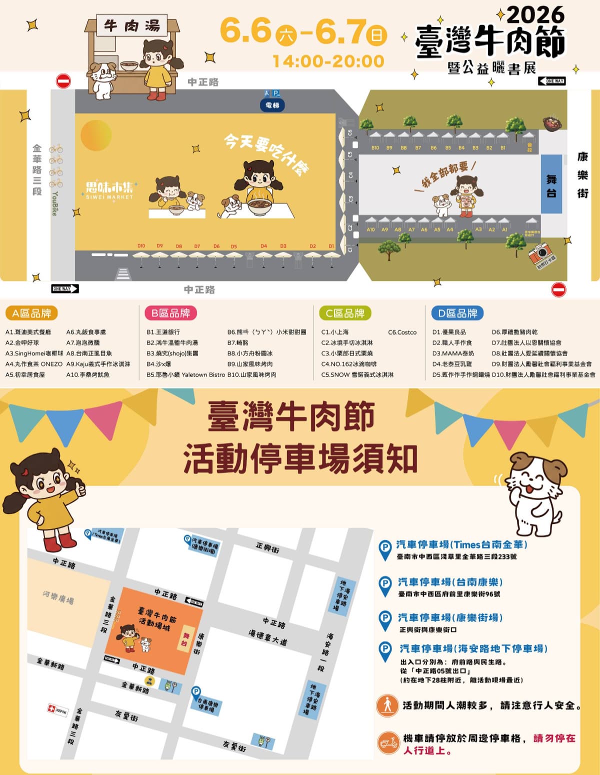 最狂「牛肉節市集」2天快閃台南!40攤牛肉料理、人氣小吃、調香品牌 最狂「牛肉節市集」2天快閃台南!40攤牛肉料理、人氣小吃、調香品牌