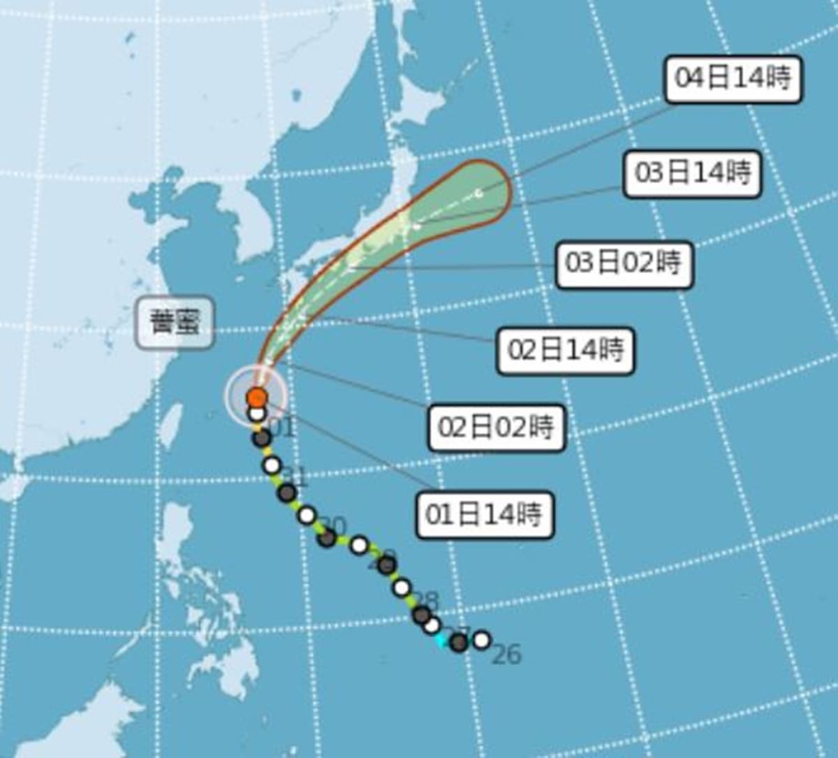 薔蜜颱風今最靠近台灣!專家示警「這天起」全台溼答答,恐連下10天雨 薔蜜颱風今最靠近台灣!專家示警「這天起」全台溼答答,恐連下10天雨