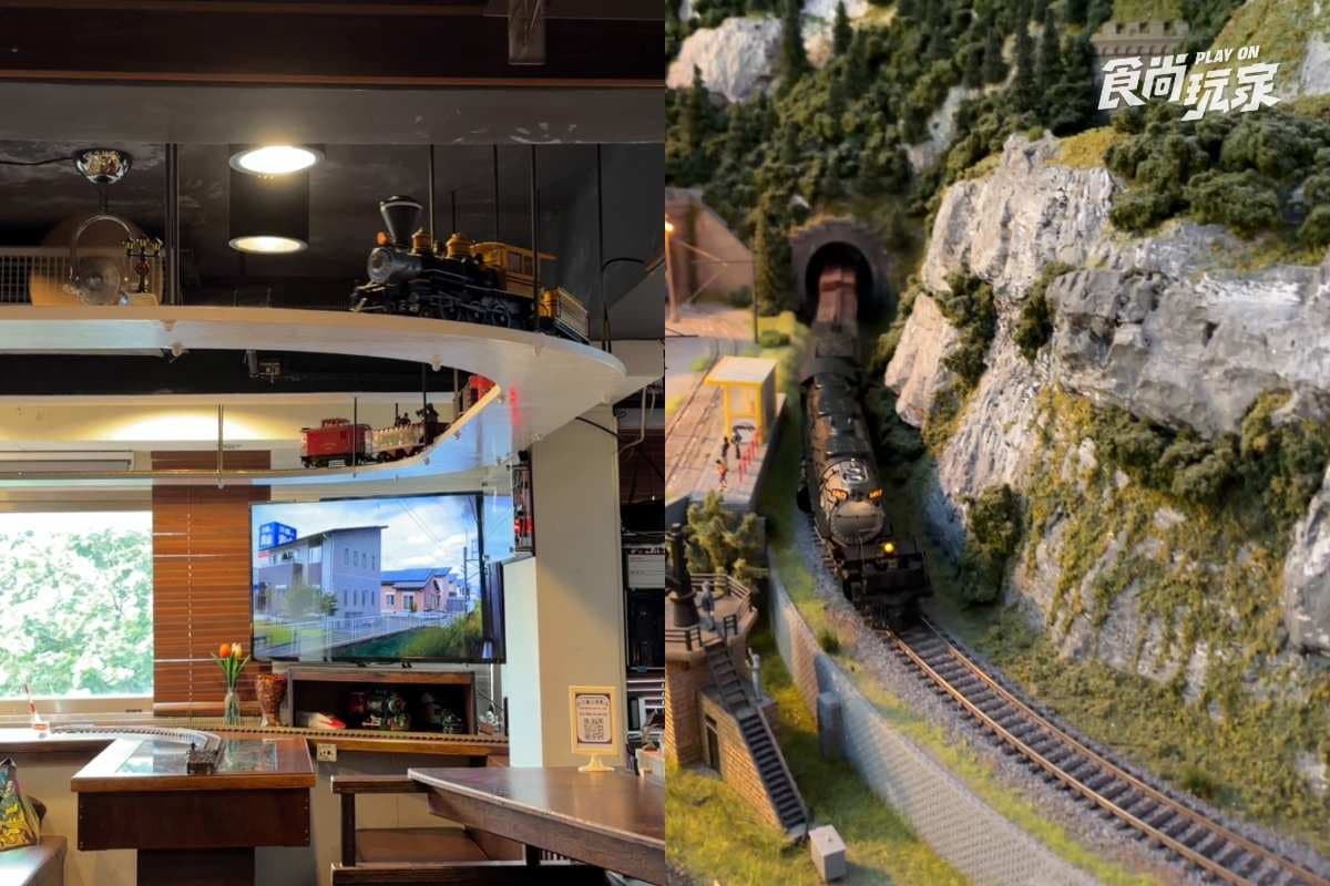台北隱藏版鐵道樂園!捷運站旁就能開火車,飲料還由湯瑪士親自送上桌 台北隱藏版鐵道樂園!捷運站旁就能開火車,飲料還由湯瑪士親自送上桌
