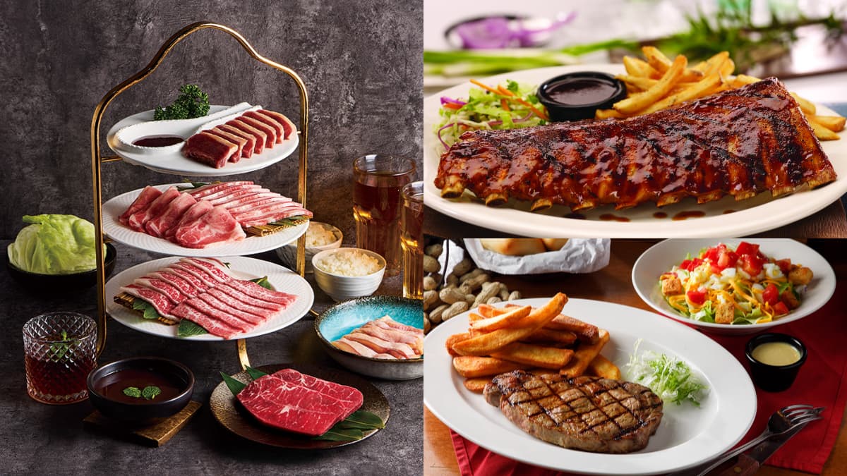 肉控快衝!豬肋排買一送一、肋眼牛排免千元,平日開烤日本和牛享優惠