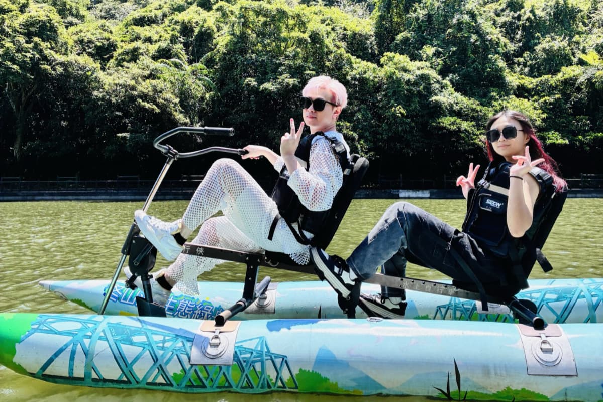 全台首座環湖充氣城堡!長埤湖打造300坪水上氣墊樂園,50元入園賞湖景步道 全台首座環湖充氣城堡!長埤湖打造300坪水上氣墊樂園,50元入園賞湖景步道
