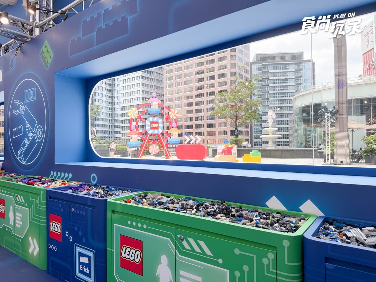 台北免費景點「樂高夏日遊樂場」開幕!摩天輪場景必拍,快閃店滿額送毛巾 台北免費景點「樂高夏日遊樂場」開幕!摩天輪場景必拍,快閃店滿額送毛巾