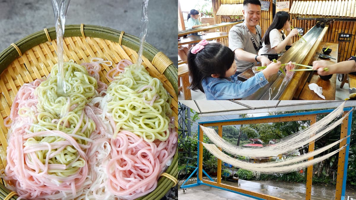 隱藏版山林日式流水麵!DIY甩麵、蔥油餅、種珠蔥體驗,吃完還能逛石碇老街