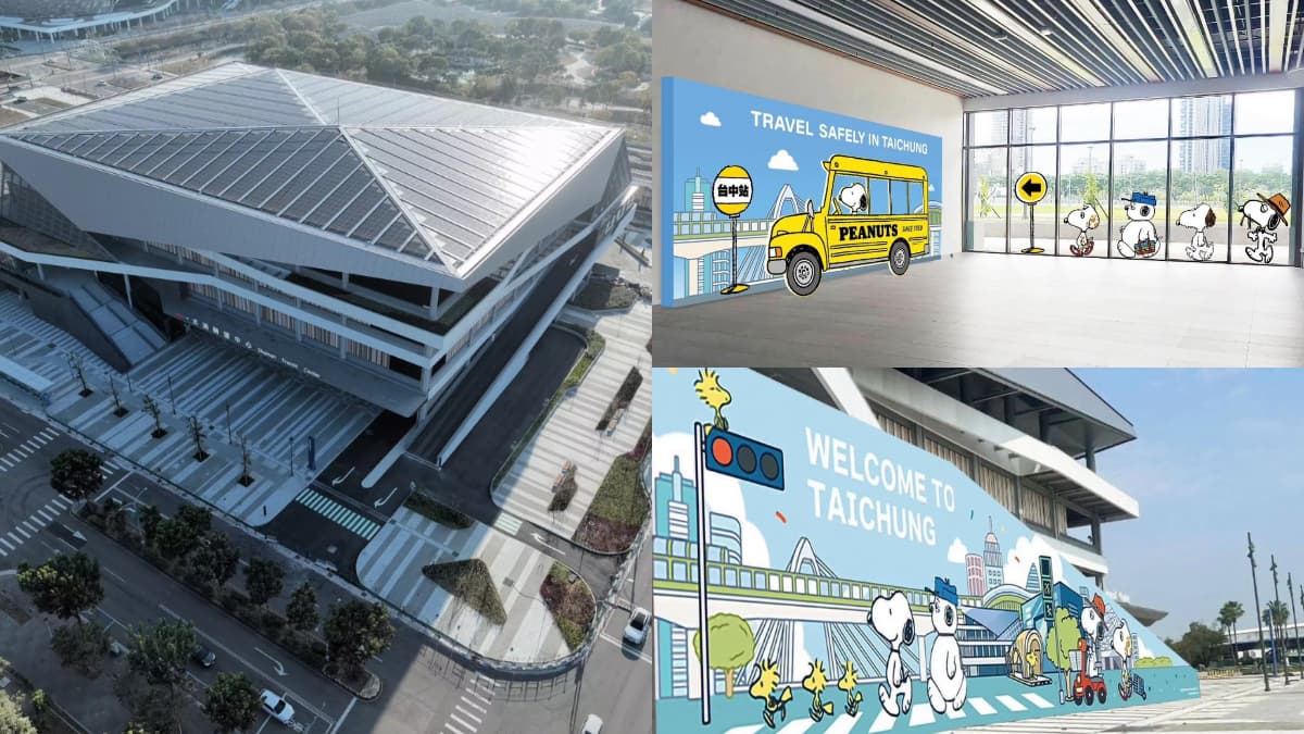 史努比粉絲衝了!台中最萌免費打卡點,6公尺巨型Snoopy限時15天登場