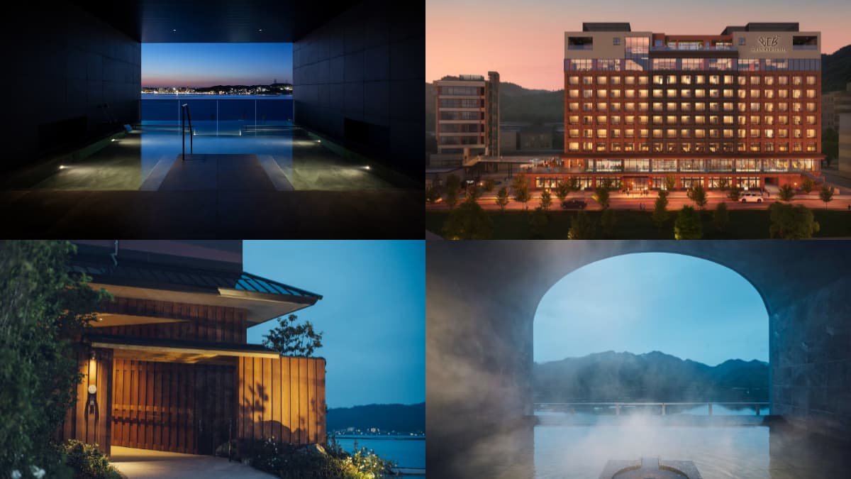 星野2間新飯店開幕!福岡全海景房&百年石蒸浴、廣島無邊際溫泉