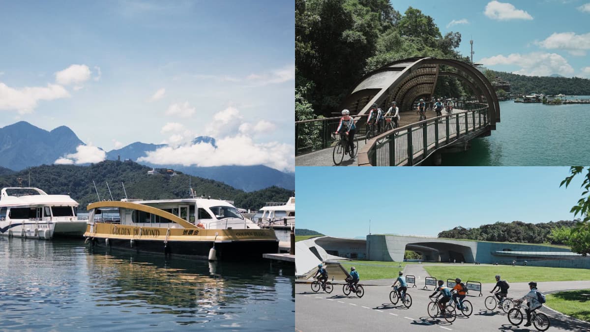 日月潭新玩法!搭靜音電動船、湖上慶生派對,再騎單車玩5條秘境路線