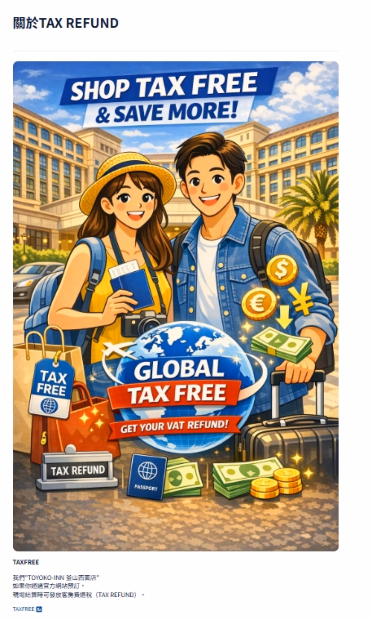 韓國住飯店也能退稅!110間指定旅宿Tax-free,Agoda、Booking訂房同樣能退 韓國住飯店也能退稅!110間指定旅宿Tax-free,Agoda、Booking訂房同樣能退